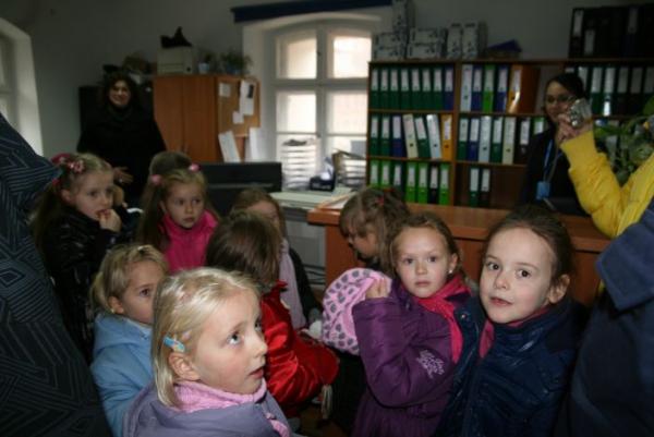 Przedszkolaki odwiedziły Straż Miejską 