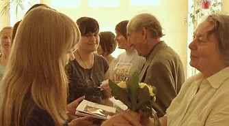 Spotkanie pożegnalne grupy "KATYŃ" Szkoła Podstawowa Nr 2 we Wschowie 