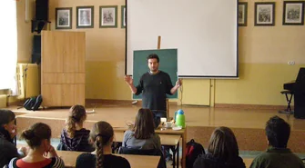 Spotkanie młodych dziennikarzy z profesjonalistą