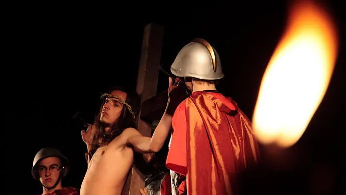 Droga Krzyżowa ulicami Wschowy - fotoreportaż