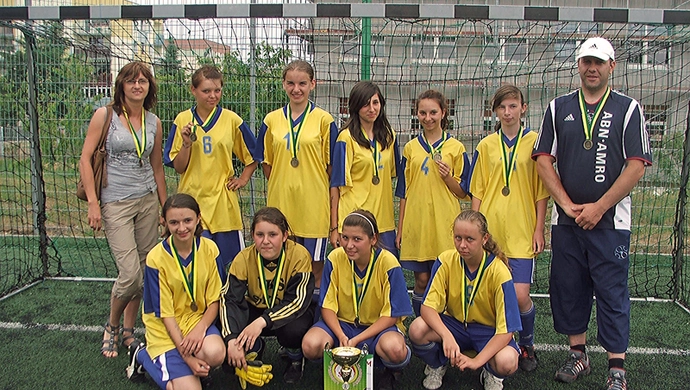 Piłkarki z Ciosańca w brązie - szczegóły