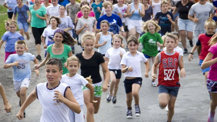 Wysokie loty na ,,Biegu Orła" w Osowej Sieni