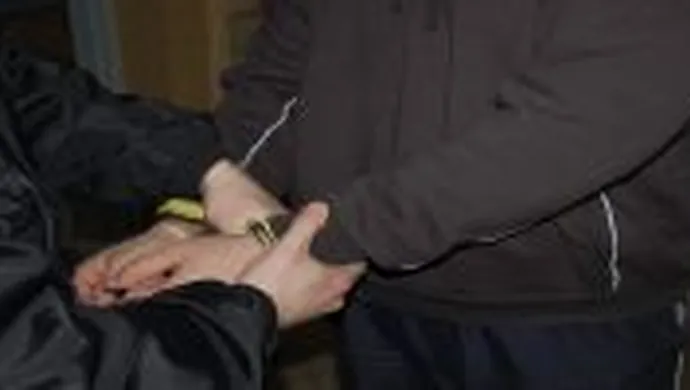Nożownik w rękach policji