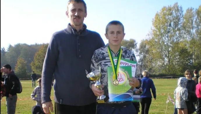 Adrian Ławecki mistrzem województwa w biegach przełajowych