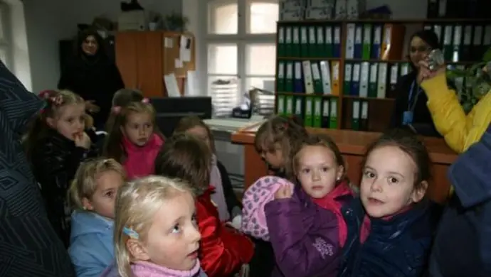 Przedszkolaki odwiedziły Straż Miejską 