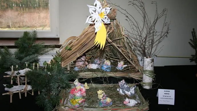 Szopka bożonarodzeniowa w Sławie