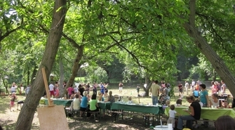 Integracyjny piknik zorganizowany przez OPS