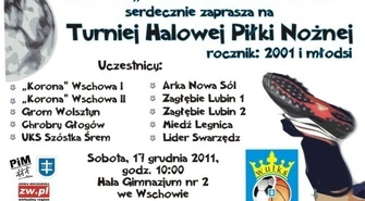 Turniej halowej piłki nożnej już w sobotę
