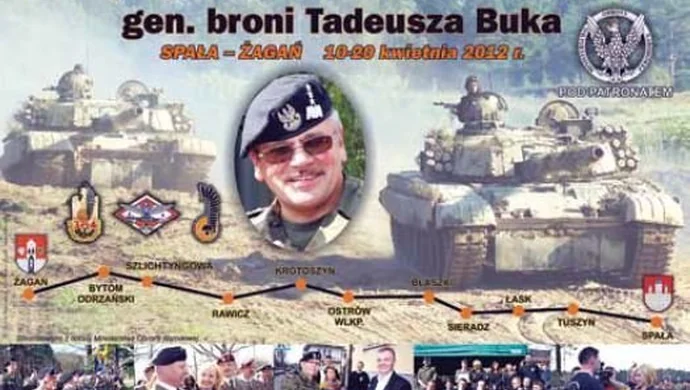 Przez Szlichtyngowę do Żagania - sztafeta im. Generała Buka