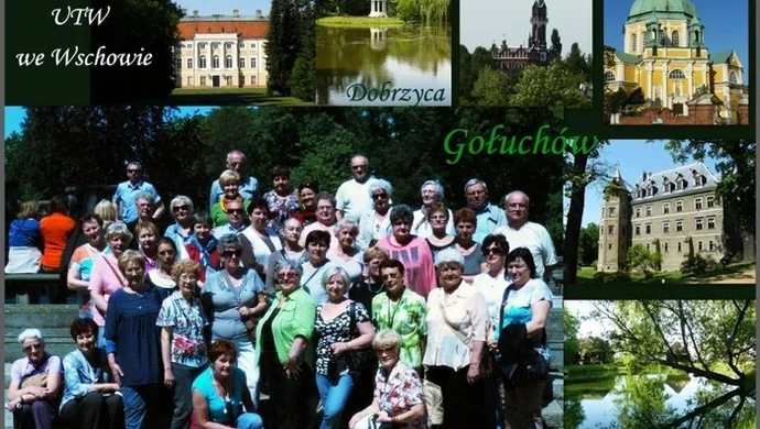 Słuchacze UTW szlakiem pałaców Wielkopolski
