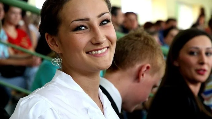 Zatańczyli poloneza na komersie