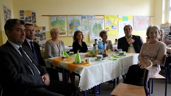 Polsko-niemieckie spotkanie w Staszicu