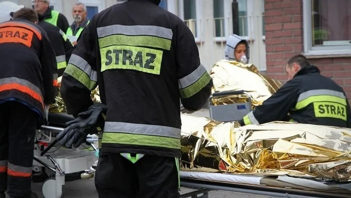 Wybuchł pożar w izbie przyjęć NZOZ Nowego Szpitala