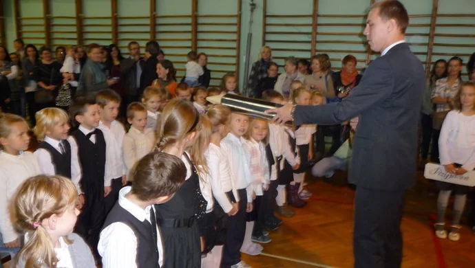 Pasowanie na ucznia klasy I w SP1