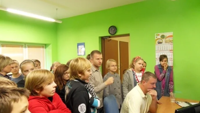Koło Dziennikarskie SP1 w głogowskiej redakcji