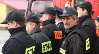 W Lginiu świętowali pomimo mrozu