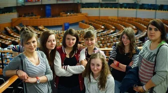 W nagrodę pojechali do Brukseli