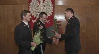 Pożegnano strażaków, którzy przeszli na emeryturę
