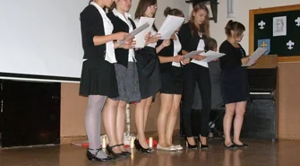 Wieczornica w Gimnazjum nr 1 we  Wschowie