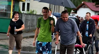 II Bieg Orła w strugach deszczu - wyniki