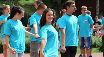 Polska-Ukraina: integracyjnie i tanecznie w Lginiu