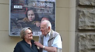 Tadeusz Telicki na ukraińskiej premierze „W ciemności”