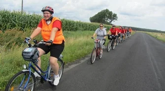Wschowska młodzież na rowerach