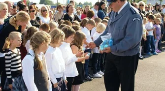 „Bezpieczna droga do szkoły”, czyli odblaski rozdane
