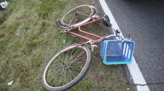 Potrącony rowerzysta nie żyje. Do wypadku doszło między Olbrachcicami a Wschową