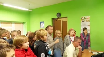 Koło Dziennikarskie SP1 w głogowskiej redakcji