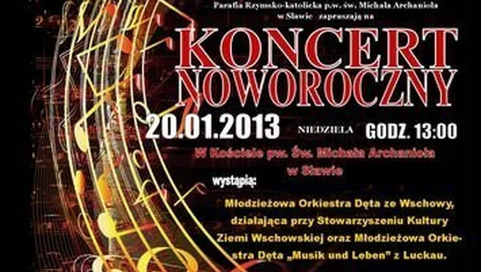 20 stycznia Koncert Noworoczny w Sławie
