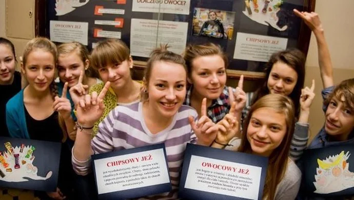 Film ,,Owocowy jeż" uczniów z Gimnazjum Językowego we Wschowie wyróżniony