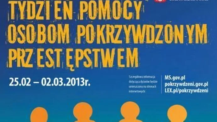 Tydzień Pomocy Osobom Pokrzywdzonym Przestępstwem