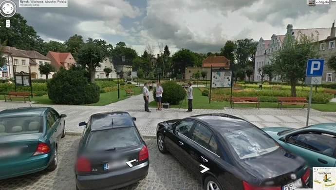 Wschowa w Google Street View