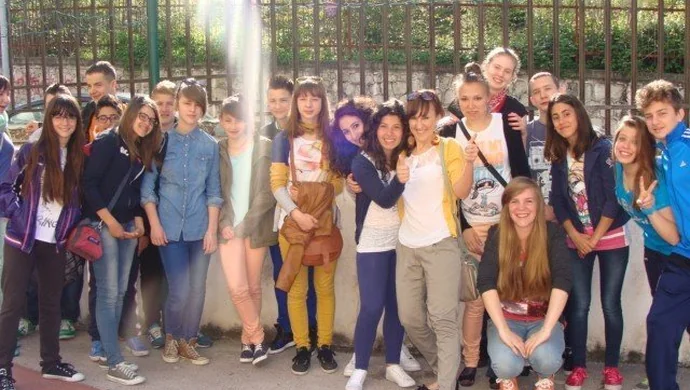 Uczniowie z Gimnazjum nr 1 we Włoszech i Hiszpanii