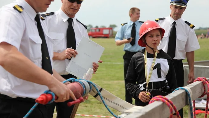 Zawody pożarniczo-sportowe w Tylewicach