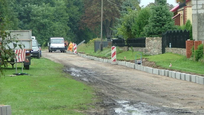 Remont drogi powiatowej w Lipinkach