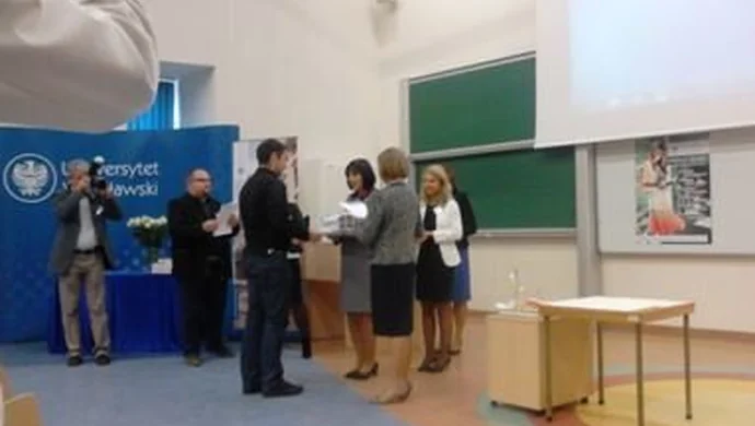 II miejsce Arkadiusza Klonowskiego w ogólnopolskim konkursie chemicznym