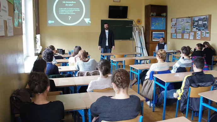 Spotkanie z profesjonalistą w ramach projektu „Link Do Przyszłości”
