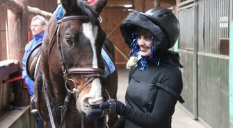 W karnawałowym nastroju, czyli bal na koniach w Siedlnicy