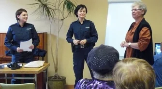 Policja na zajęciach UTW