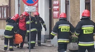 Pożar w Urzędzie Miejskim 