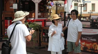 Uczestnicy Światowego Zlotu we Wschowie