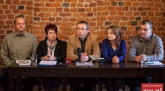 Chcą zmian - konferencja prasowa bloku wyborczego Nasza Wschowa