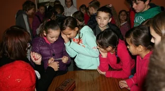 Andrzejkowe zabawy w Śmieszkowie