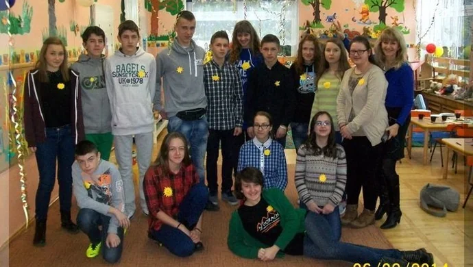 Starsze zajączki w Przedszkolu Nr 5