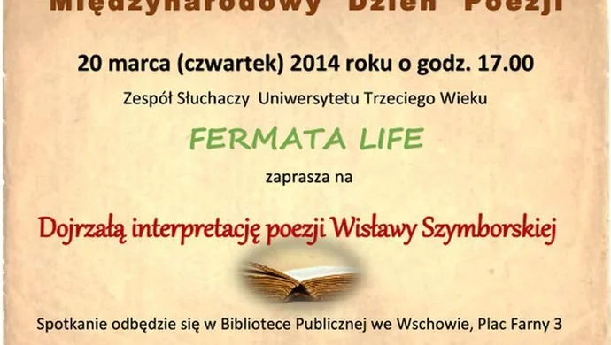Międzynarodowy Dzień Poezji