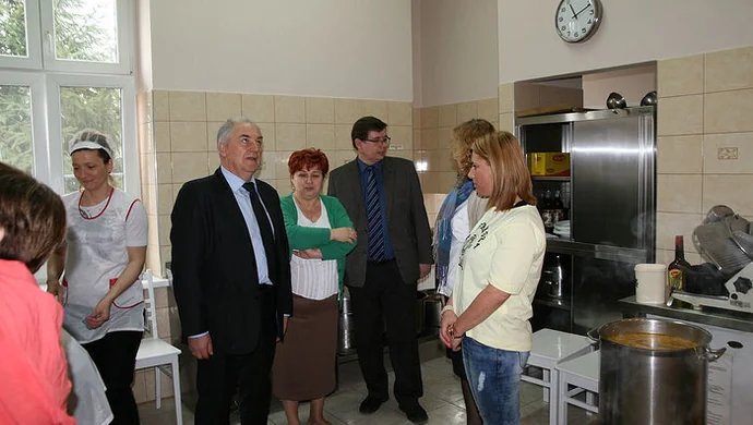 Wyremontowano kuchnię i zmywalnię