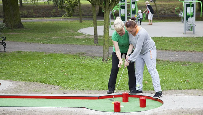 Otwarto tor do minigolfa