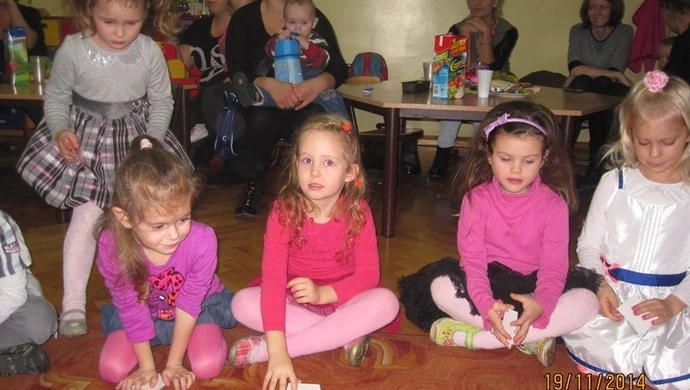 Andrzejki w  przedszkolu w Lginiu